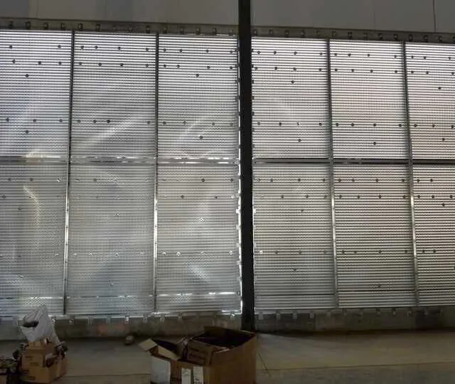 White Foil JM rigid insulation at data center