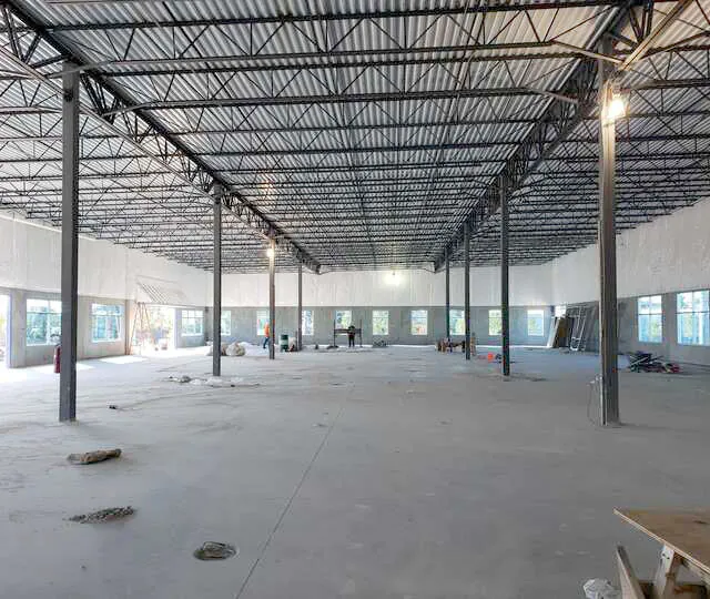 White Vinyl PSK insulation at a data center.