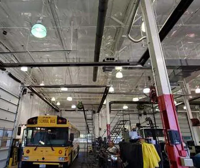 White Vinyl PSK facing at shops