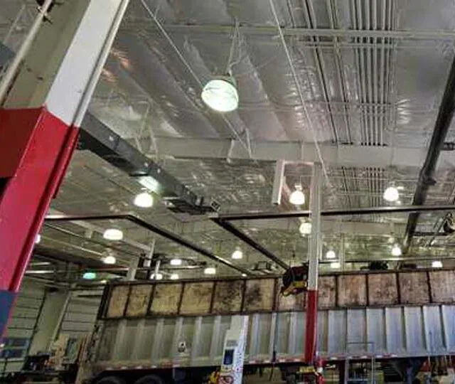 White Vinyl PSK facing at shops