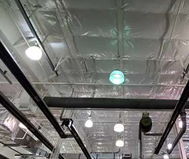 White Vinyl PSK facing at shops