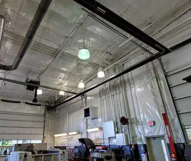 White Vinyl PSK facing at shops