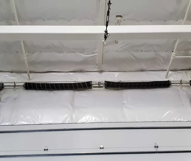 White Vinyl PSK facing at shops