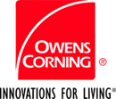 Owens Corning, Innovations for Living logo.