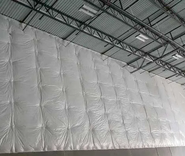 White Vinyl PSK insulation at a data center.